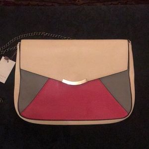 NWT color clock handbag